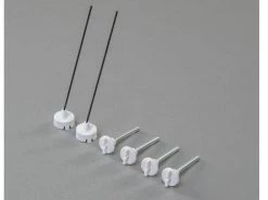 E-Flite Wing Thumb Screws W/Antennas: Carbon-Z Cub SS 2m