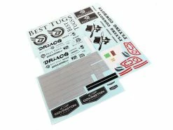 E-Flite Decal Sheet: DRACO 2.0m