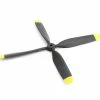 E-Flite Propeller 4 Blade 10.5 X 8: P-51D 1.2m -Hubsan Outlet Store eflp105084bl